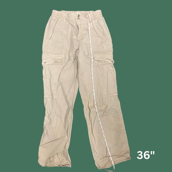 🔥 Garage Cargo Pants P/S – Khaki Utility Straight Leg - Picture 5 of 9